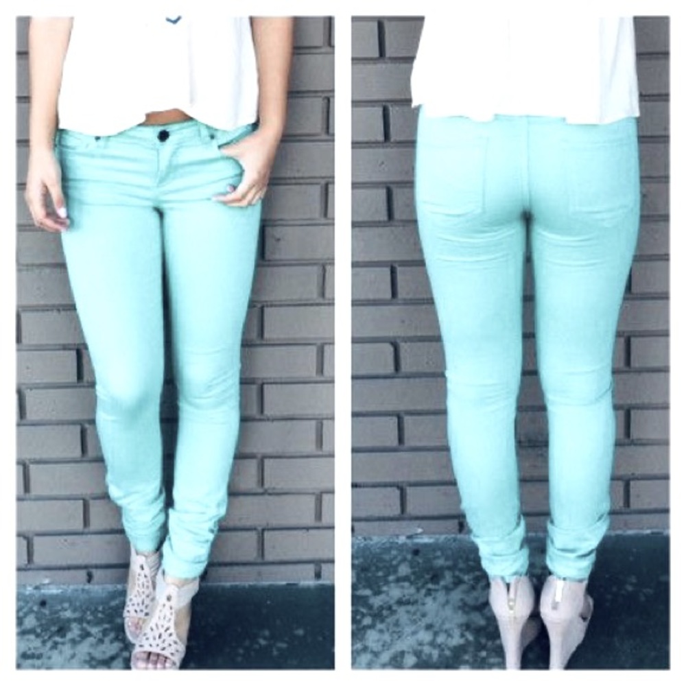 Classic Skinny Jeans - 30 / Mint